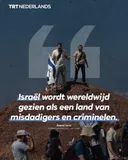 Israël wordt wereldwijd gezien als een land van misdadigers en criminelen