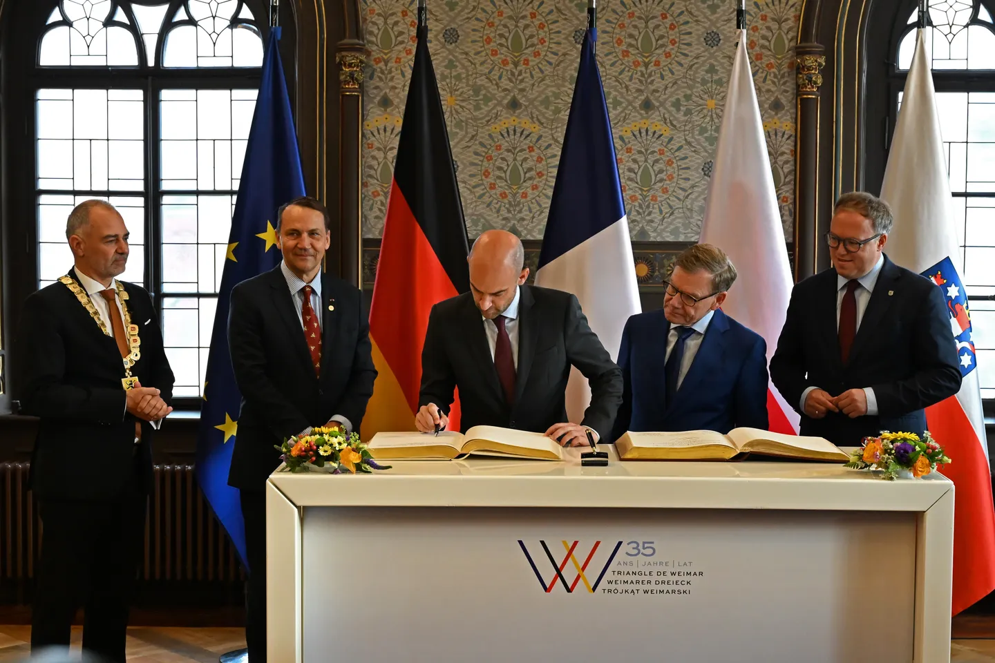 Außenministertreffen: Berlin, Paris und Warschau zeigen sich geschlossen