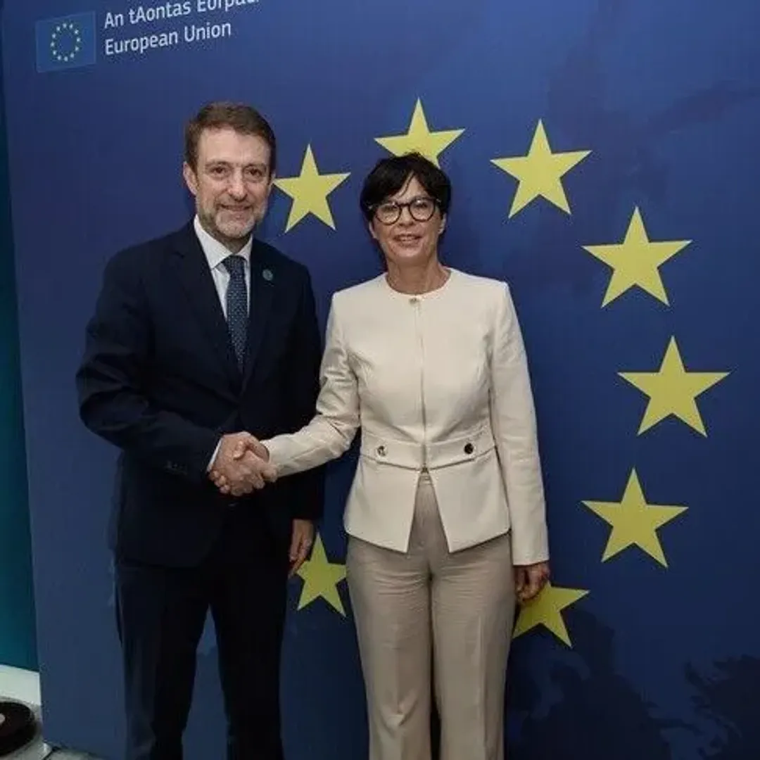 Ministri Hoxha takohet në Dublin me komisioneren evropiane për Zgjerimin  Marta Kos
