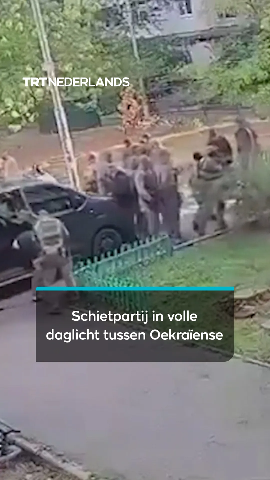 Schietpartij in het volle daglicht tussen Oekraïense inlichtingendiensten