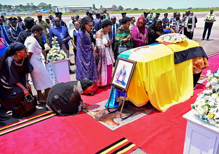 King Oyo Nyimba: Body of world's youngest king returns to Uganda for burial