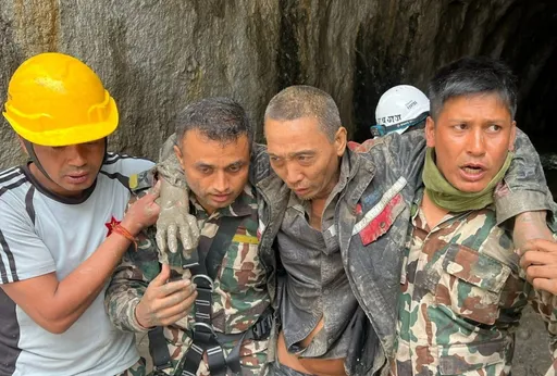 Rescuers pull Chinese national alive from Nepal tunnel after 10 days