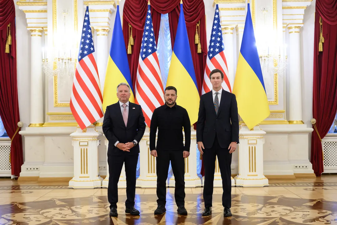 US envoys bring 'more effective' peace proposals to Kiev, Ukrainian official says