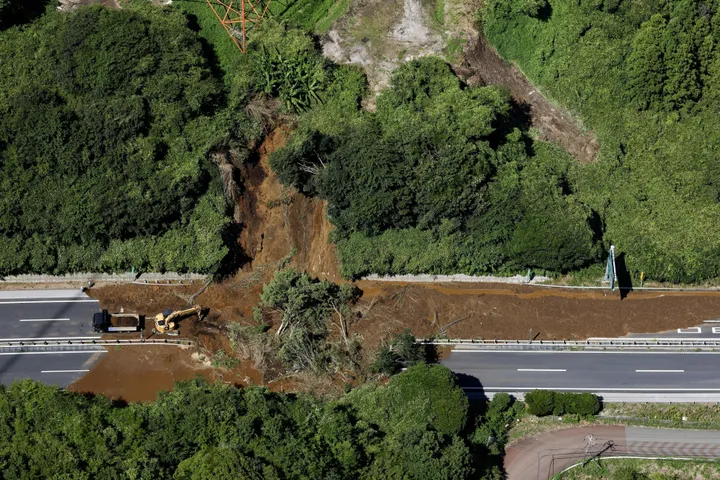 Japan issues highest-level landslide warning for Niijima Island