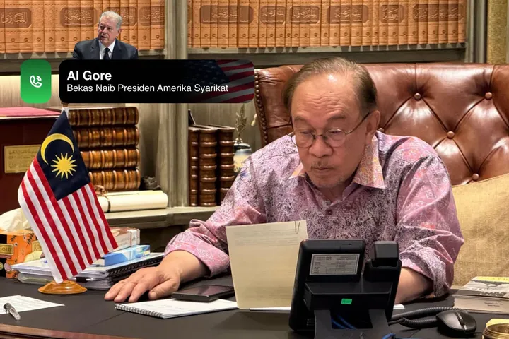 Anwar, Al Gore bincang krisis iklim, peralihan tenaga Malaysia