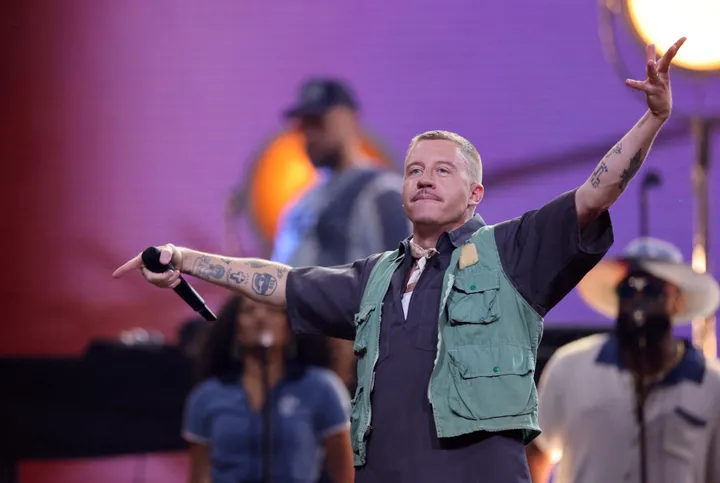 Macklemore backs Palestine at Ed Sheeran shows, prompting removal petition