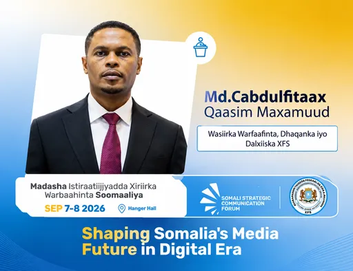 Muqdisho: Shirweynaha Madasha Qaran ee Istiraatiijiyadda Xiriirka Warbaahinta 2026 oo Maanta Furmay