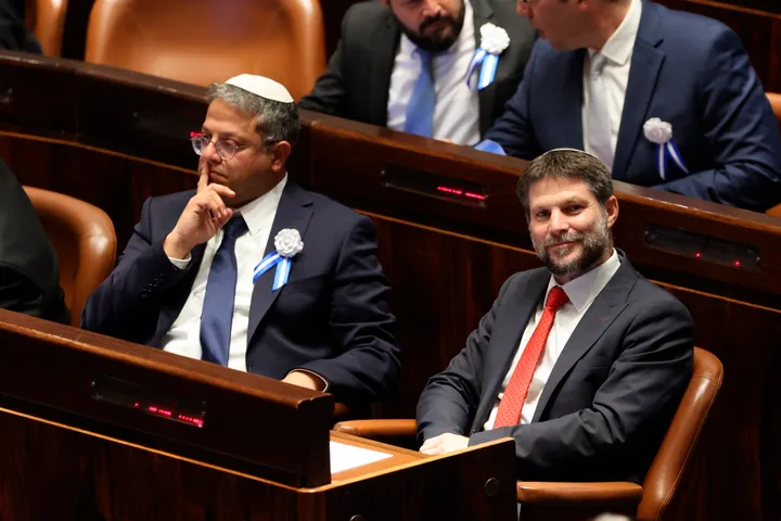 Smotrich and Ben-Gvir demand UK sanctions and envoy expulsion as trade ban looms