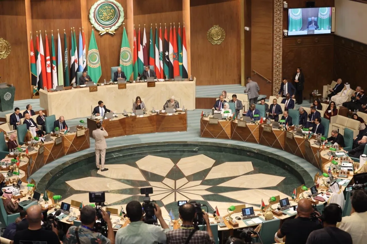 Arab ministers reject forced displacement of Palestinians, demand Gaza protection