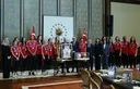 Erdogan meets Turkish women's volleyball team after European Championship win