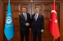 Fidan pret në Ankara sekretarin e përgjithshëm të Organizatës së Shteteve Turkike (OTS)