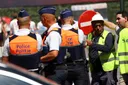 Brussels building engulfed by fire, search continues for possible victims