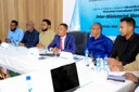 Wasiirka Warfaafinta oo Shir Guddoomiyay Kulan Lagu Xoojinayo Iskaashiga Warbaahinta DF & DG