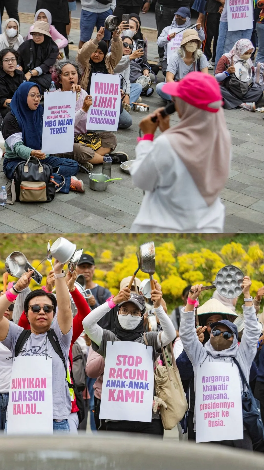 Suara Ibu Indonesia Yogyakarta gelar aksi, soroti keracunan dan tata kelola MBG