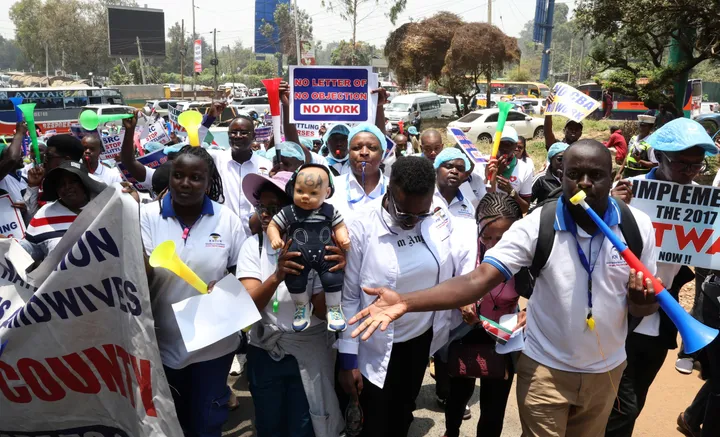 Kenya nurses accept government offer and end six-week strike
