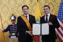 Rubio califica a Ecuador como su “mejor aliado” regional, en medio de polémica por ataques a barcos