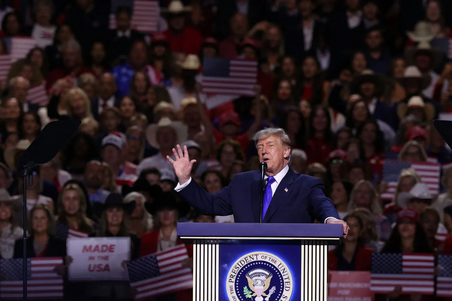 Trump defends Iran war, says US will call Strait of Hormuz 'Trump Strait'
