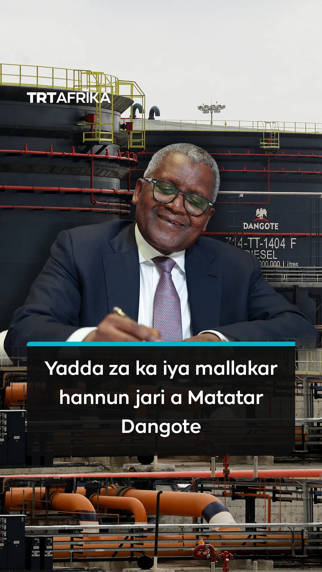 Yadda za ka iya mallakar hannun jari a Matatar Dangote