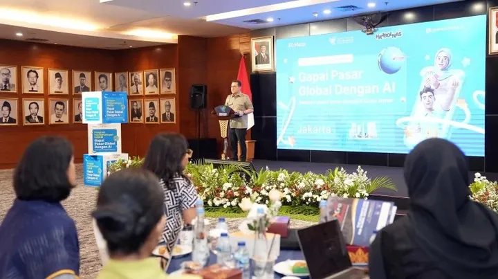 Kemendag dorong UMKM tingkatkan ekspor ke pasar global memanfaatkan teknologi AI