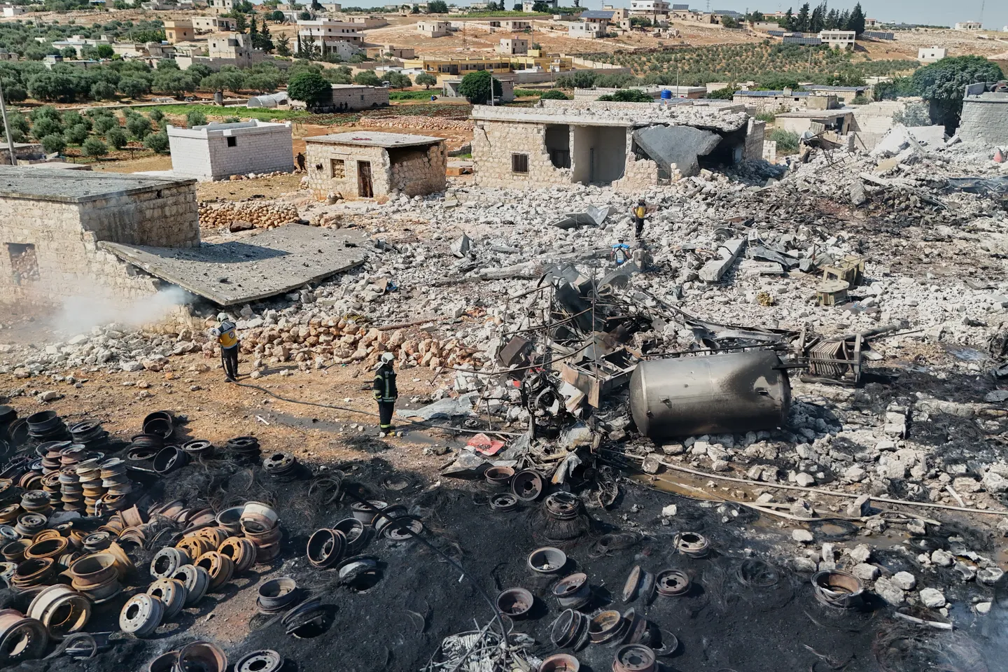 14 Tote bei Explosion in Waffenlager in Syrien