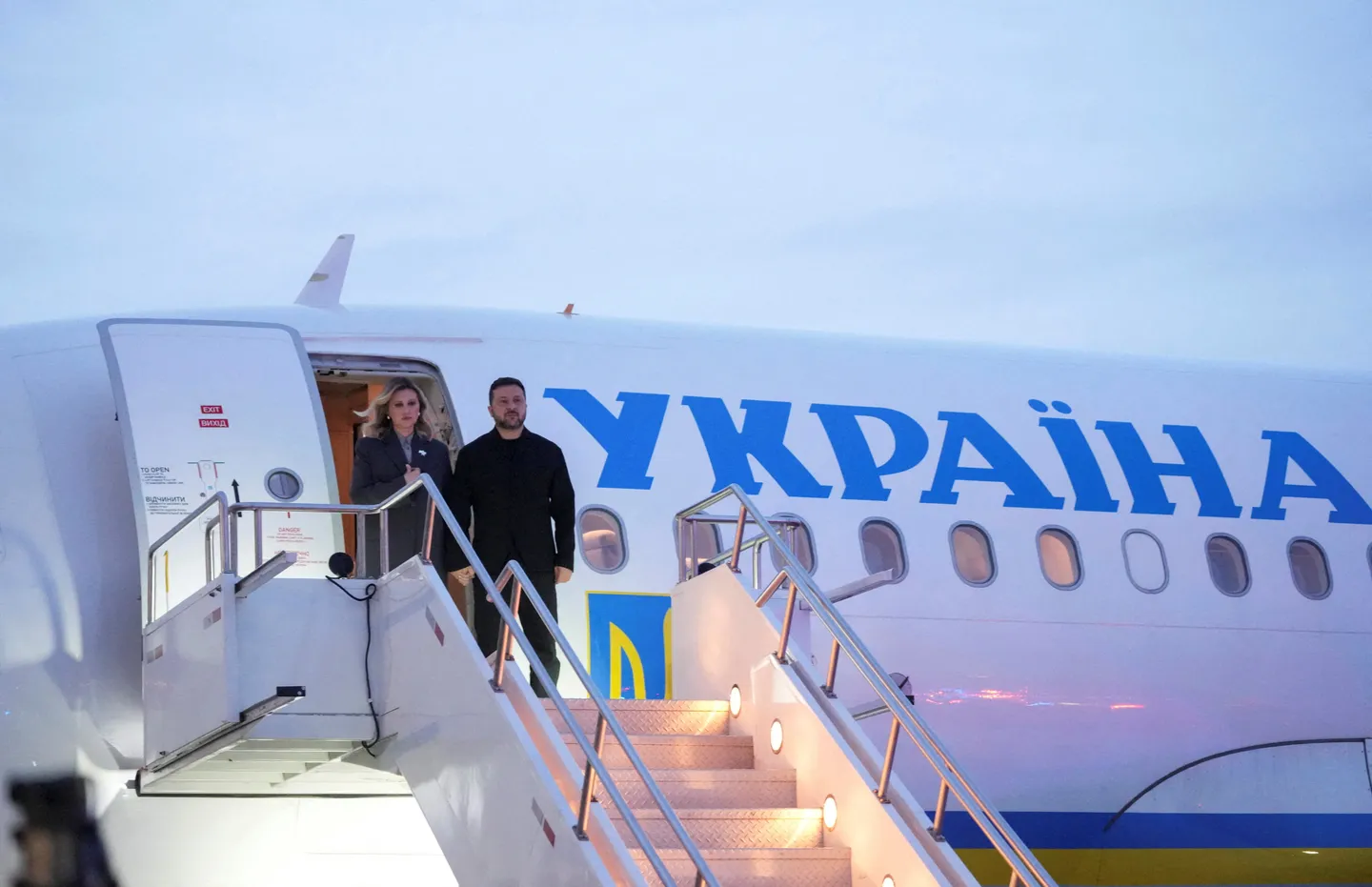 Niebezpieczny incydent podczas wylotu Zełenskiego z Mołdawii