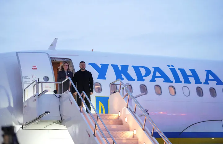 Niebezpieczny incydent podczas wylotu Zełenskiego z Mołdawii