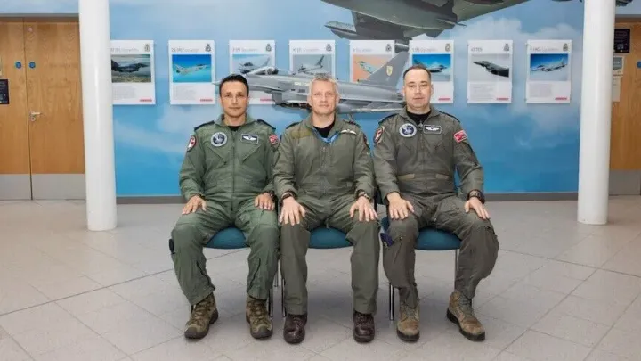 Turski piloti počeli obuku leta za borbene avione Eurofighter Typhoon