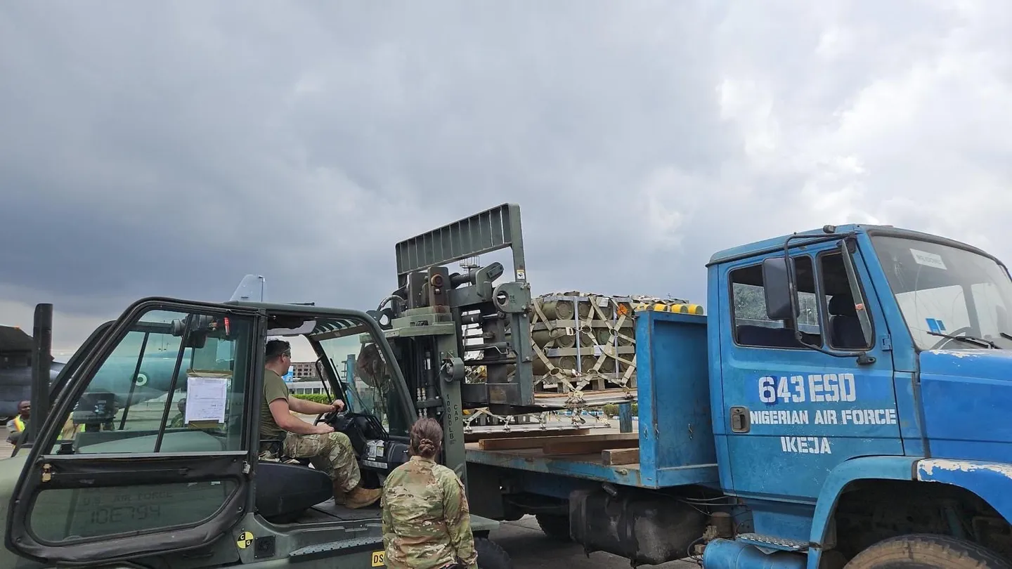 New US shipment of military equipment arrives in Nigeria
