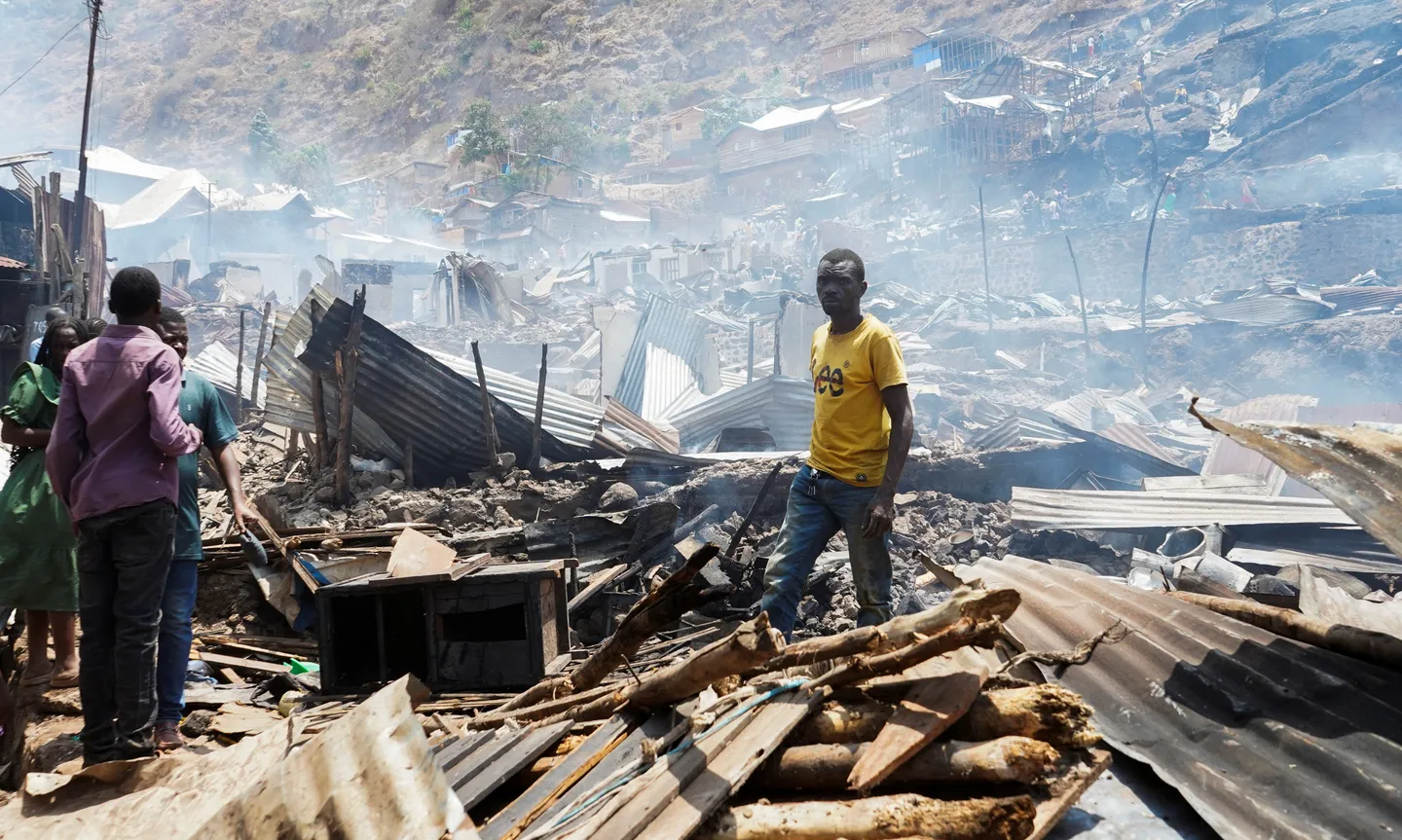 Fire in DR Congo school kills at least 20 children in rebel-held city