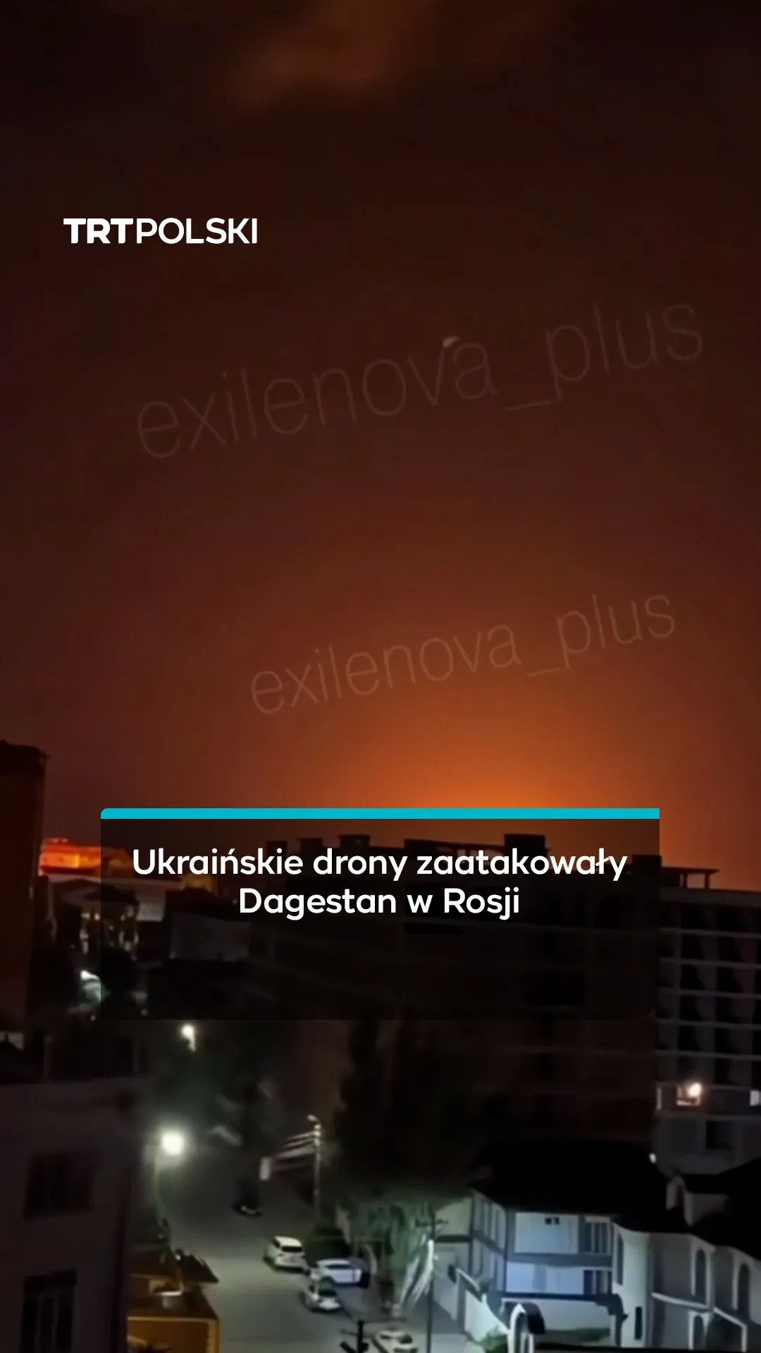Ukraińskie drony zaatakowały Dagestan w Rosji