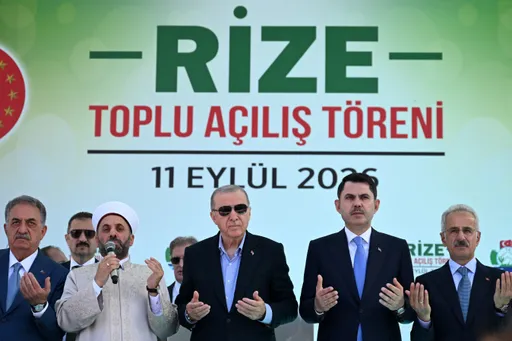 أردوغان يفتتح 26 مشروعاً في ريزه بقيمة تقارب 10 مليارات ليرة