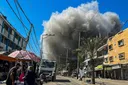 Israeli drone strike kills two Palestinians, wounds 13 others in Gaza