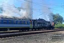 Top Western figures at Ukrainian station as Russian drone strikes nearby train