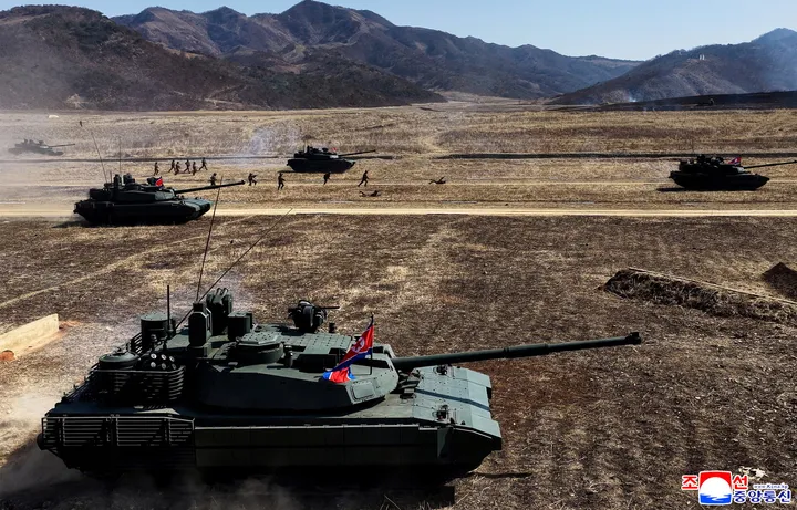 North Korea conducts massive firepower drill with long-range artillery and missiles
