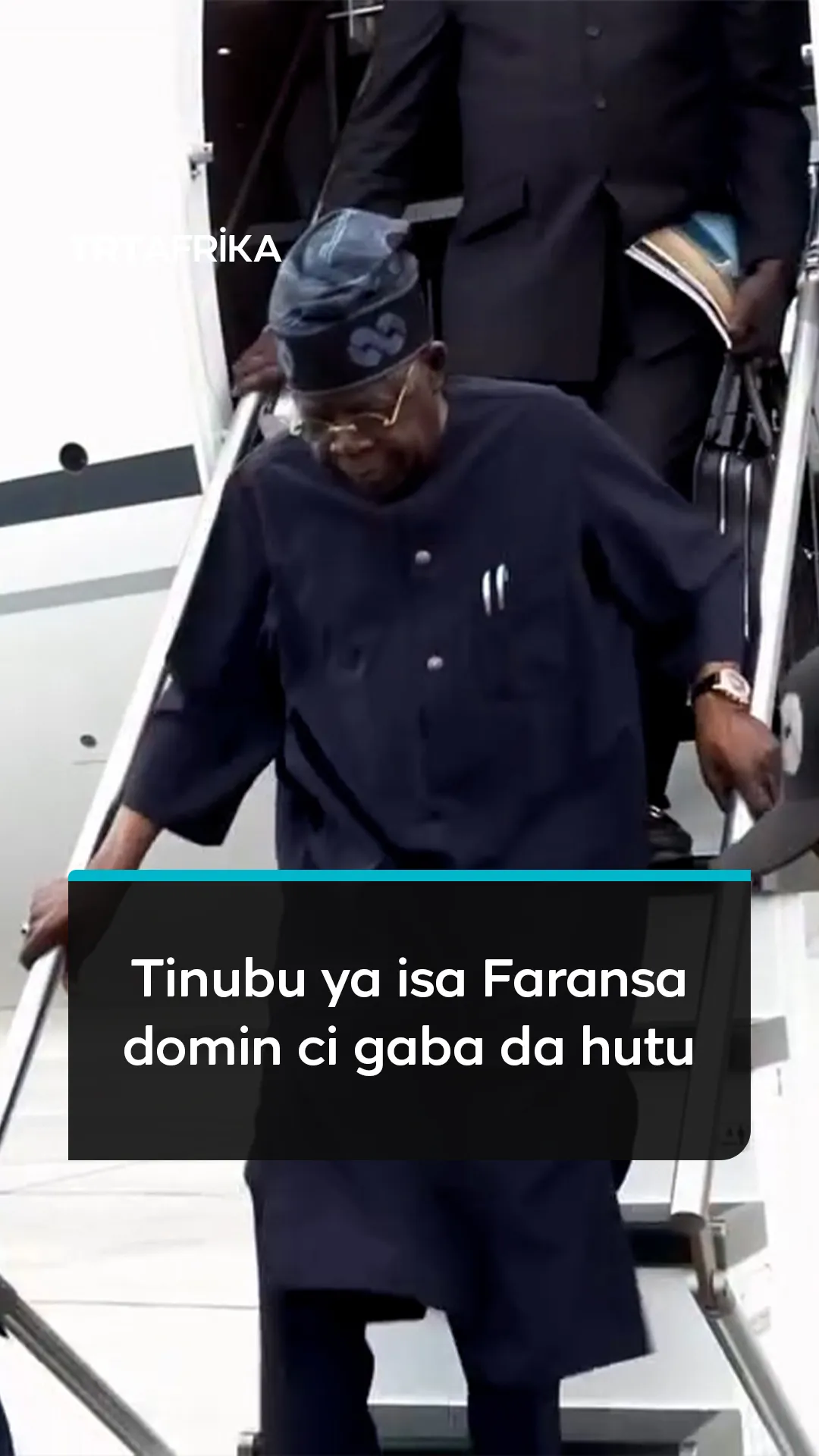Tinubu ya isa Faransa domin ci gaba da hutu