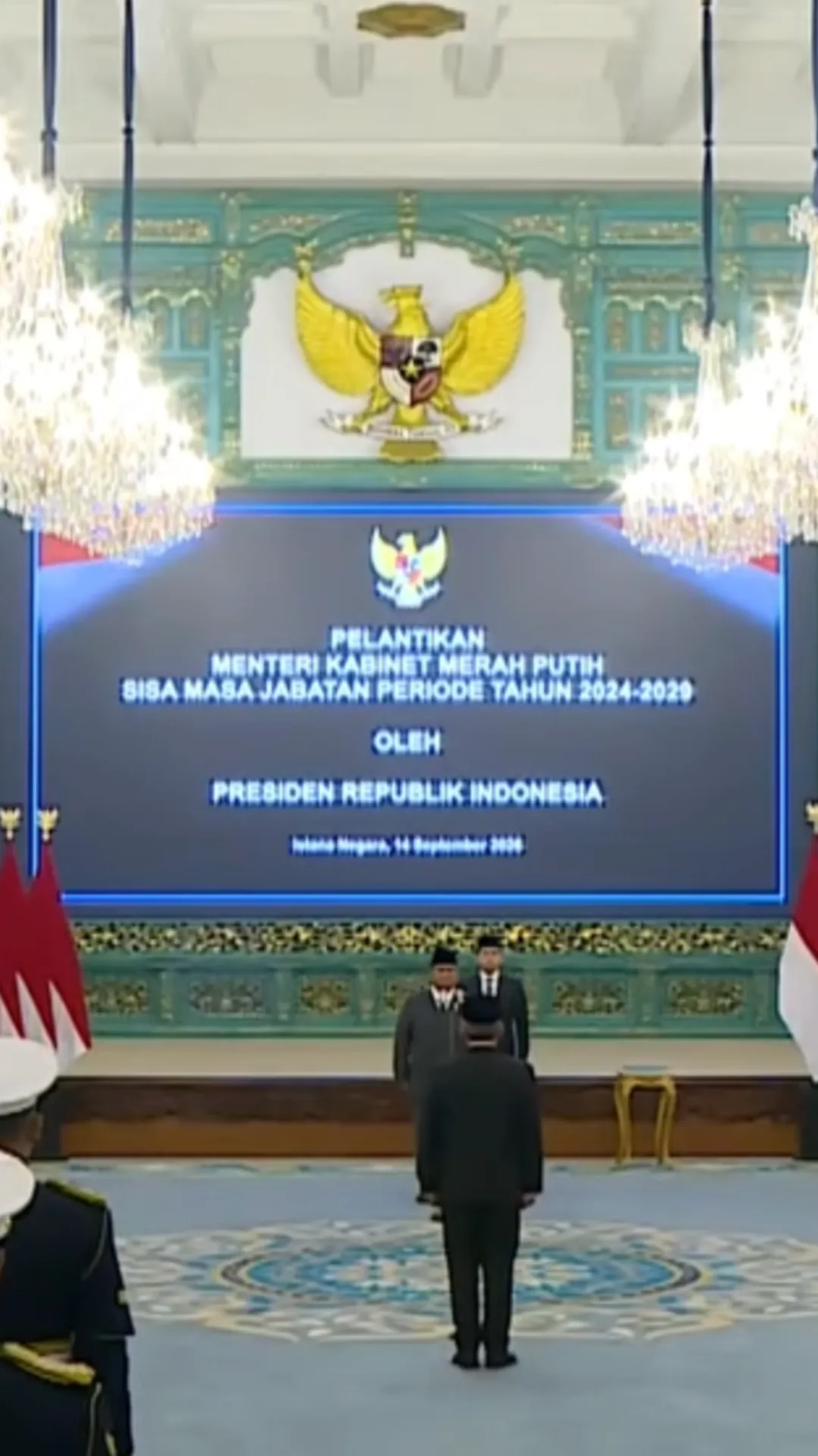Presiden Prabowo lantik Suahasil Nazara gantikan Purbaya sebagai Menteri Keuangan baru