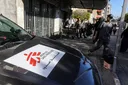 Israeli strike damages MSF bus in Gaza City, injures staff member