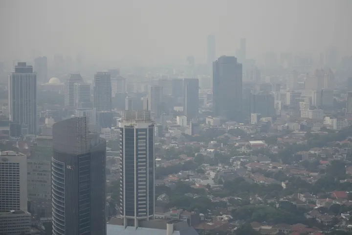 AQI Jakarta capai 158, kualitas udara masuk empat terburuk dunia