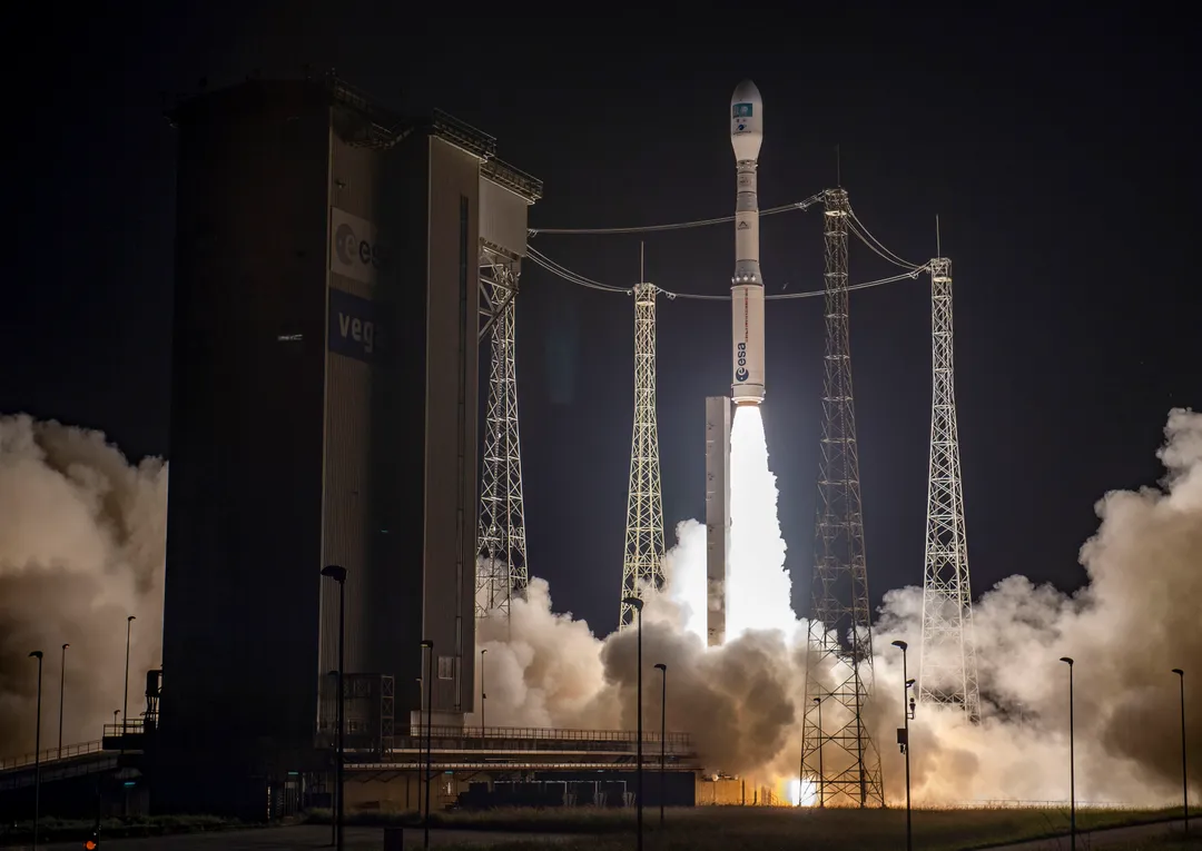 Europe launches two satellites to monitor plants and oceans