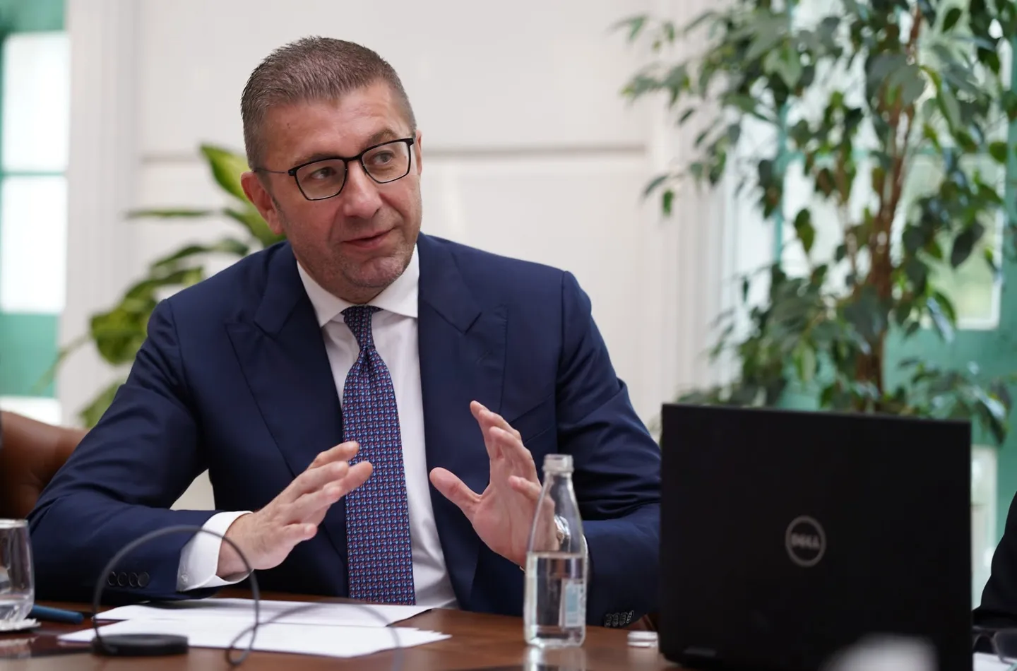 Мицкоски со владина делегација во САД: Планирани средби на високо ниво со државници