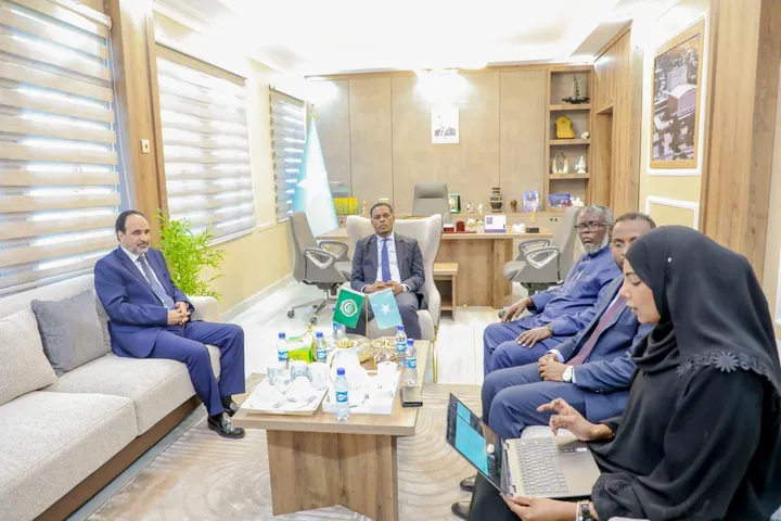 Wasiirka Warfaafinta oo Qaabilay Safiirka Jaamacadda Carabta ee Soomaaliya
