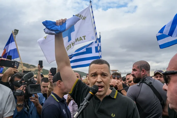 Greek neo-Nazi leader Kasidiaris released from prison