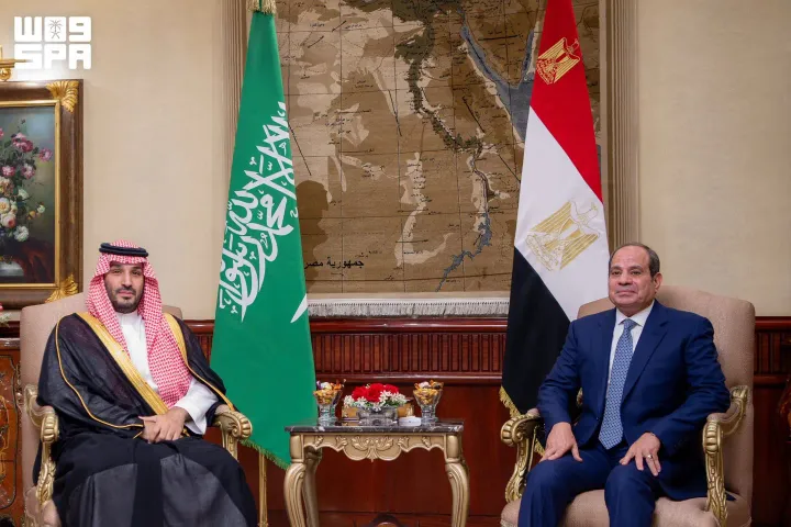 Egypt's Sisi, Saudi Arabia's MBS discuss Red Sea security in Cairo amid Houthi attacks