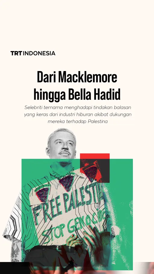 Sejumlah artis dan figur terkenal hadapi sanksi industri hiburan karena dukung Palestina