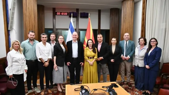 Израелска делегација во посета на македонското Собрание за зајакнување на соработката