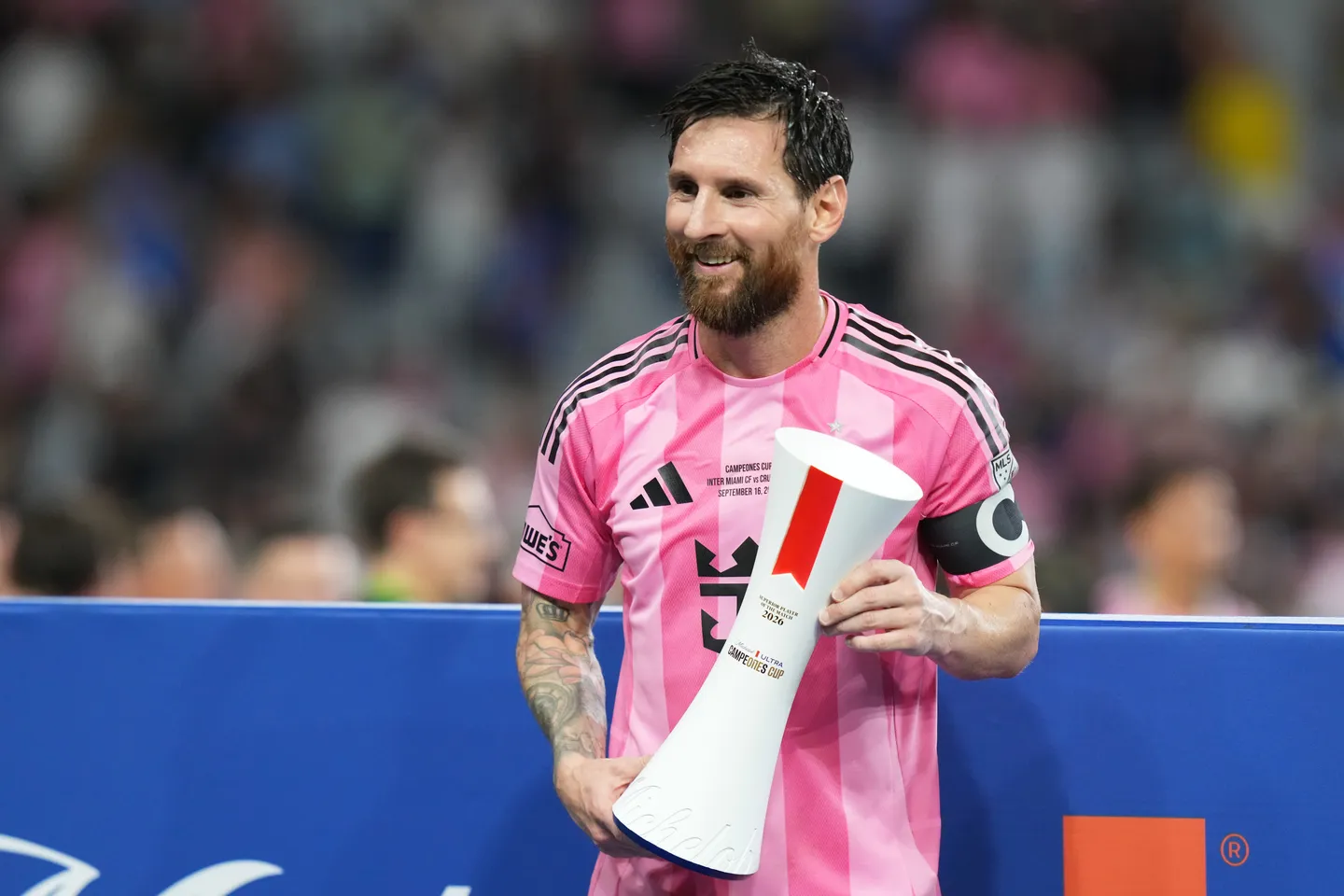 Messi marks 100th Inter Miami goal with Campeones Cup victory