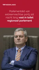 Belgisch parlementslid zat een nacht lang vast in toilet van bijgebouw van het Vlaams Parlement