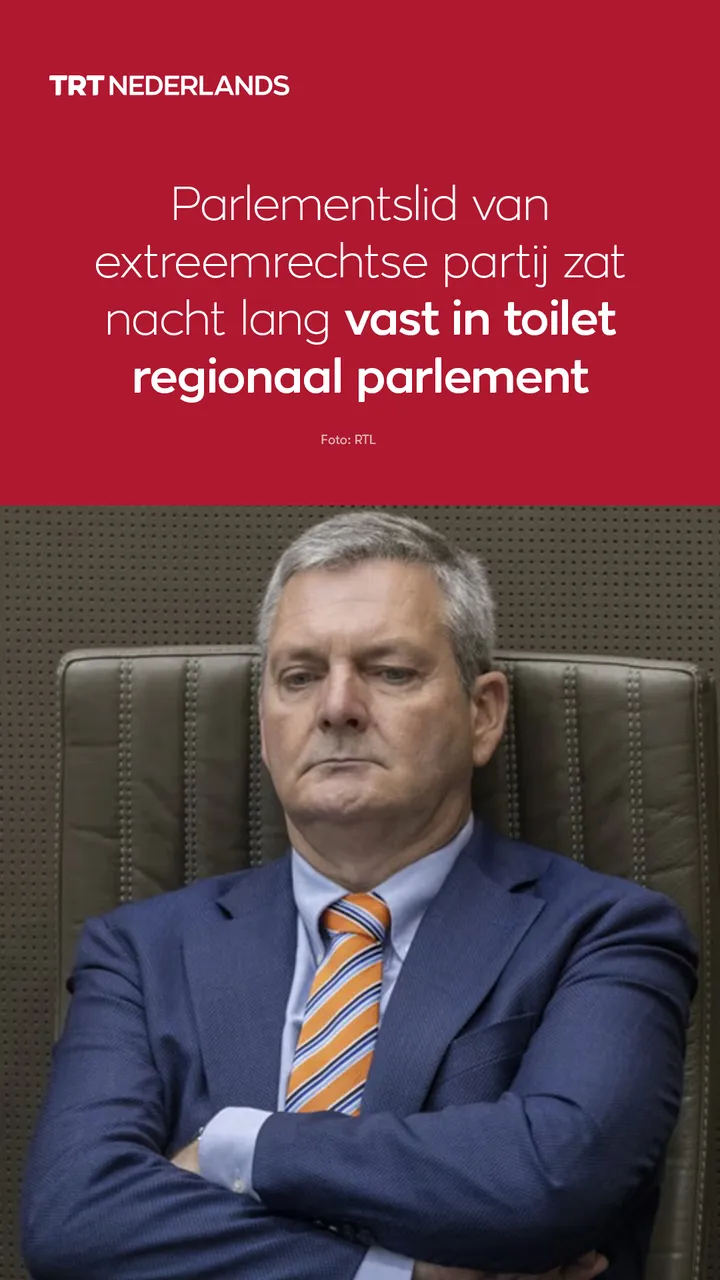 Belgisch parlementslid zat een nacht lang vast in toilet van bijgebouw van het Vlaams Parlement