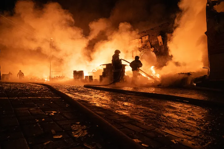 Russia, Ukraine trade overnight strikes as dozens reported injured