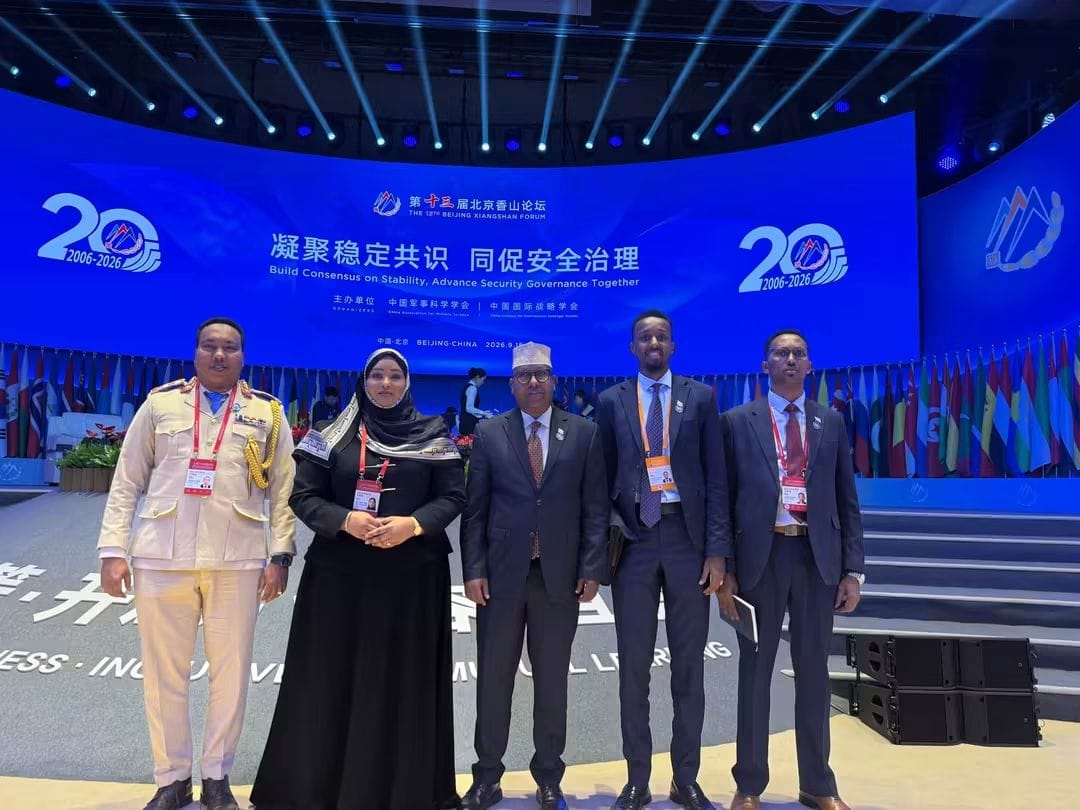 Wasiirka Gaashaandhigga JFS oo ka qeybgalay Madasha 13-aad ee Beijing Xiangshan